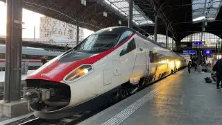 SBB EC Cisalpino ETR 610 Departing Basel! 