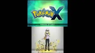 Pokemon X - Intro and Title Screen - Nintendo 3DS (4K HD) (Hardware Capture)