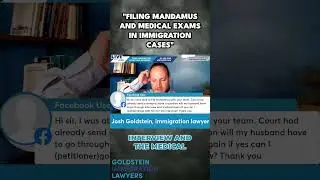 Filing Mandamus and Medical Exams in #Immigration Cases #visa #greencard #uscis #usa #lawyer #viral