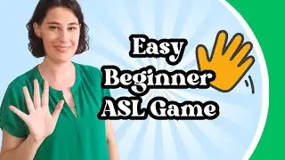 Easy Beginner ASL Game - Can You Sign 5 Signs in Each Category?