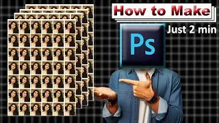 How to Create 500 Passport Size Photos in Just 2 Minutes! 📸💨 | Part - 9 | Sahat Tech Studio |