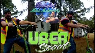 UBERscoot 70x 2 Speed  Big Boy Gas Scooter- EVO Powerboard - Check It Out!