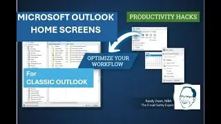 Классическая версия Microsoft Outlook: советы и инструменты по настройке макета главного экрана, ...