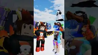 Новогодний коллаб с @Matvey10010 @Roblox-standoff2-g6g @котикроблокс-ч5е #пингвины #роблокс