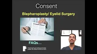 Consent for Blepharoplasty aka eyelid surgery. What must you know? Informed Consent...