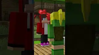 JJ + MIKEY = ЛЮБОВЬ? Майки стал девушкой? #jjandmikey #maizen #mikey #minecraft #aphmau #jj