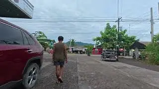Going to the Market for Our dinner