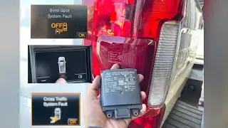 Ford F-Series Truck Blindspot Radar - Module Replace & NEED TO BE REPROGRAM