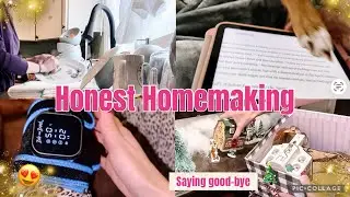 A Realistic SAHM Day in the Life | Putting Christmas Away, Decluttering & Cozy Reset