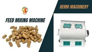 Animal Feed Mixer for Sale - Herm Machinery #feedmixer #feedmixingmachine
