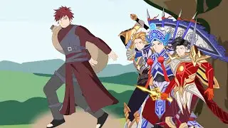 MOBILE LEGENDS ANIMATION | VALE SKIN GAARA NARUTO PENGENDALI PASIR