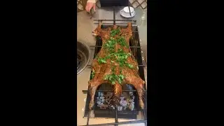 【烤全羊】烤全羊教学，大家快点收藏，对你们以后开农家乐有所帮助呦！