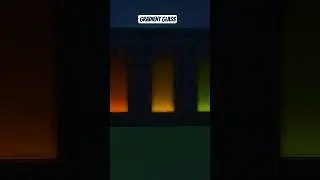 Gradient glass #minecraft #minecraftshorts #shorts #minecraftbuilding