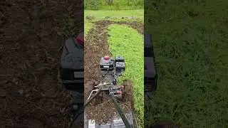 Rototilling some new gardens!!! #rototiller