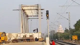 TRACKBED PREPERATION NEAR TRUSS BRIDGE TOWARDS DHABLAN AT PATIALA.