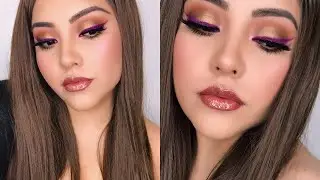 Delineado MORADO 💜 | L.A. Girl BROW Pomade | L.A. Girl GDL | Pau Correa