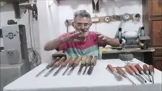 hoje vamos afiar ferramentas pra torno de madeira