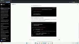 using python in asp net core