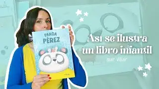 As&iacute; se ilustra un libro infantil paso a paso