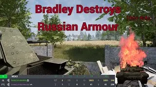Bradley Black Coast Bonanza 100+ Kills vs Russian Tank Battalion  - Squad