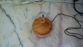 Mini Ultrasonic Air Humidifier - WOOD COLOR - www.gearbest.com