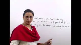 CONJUNCTION English Grammar-Basic 5th Class Textual Grammar solved-MH-Board