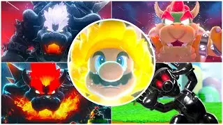 Bowser&rsquo;s fury - All Bosses & Ending (No Damage)