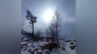The wind in the mountains