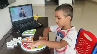 LKG - Day 33 - Healthy Food Plate 🍽️ Activity - Flinto Class Activity