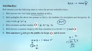Computer Networks Class 48  Asymmetric Cryptography
