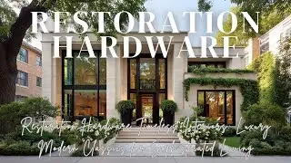 Restoration Hardware Timeless Interiors: Luxury Modern Classics for Sophisticated Living