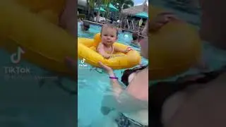 Small Boy Dancing In Swimming Pool #creativecommon#shorts