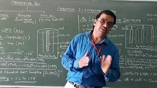 ELECTROCHEMISTRY , BATTERIES