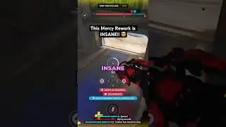 The NEW Mercy Rework is INSANE!! (Mirrorwatch) #Overwatch2