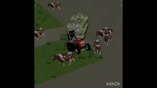 Trecker farming. #video #gaming #video #mychannel #youtube #cows #video