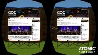 Atomic AR/VR with Chromium WebView