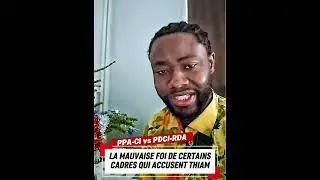 La mauvaise de certains cadres du PDCI-RDA qui accusent le président THIAM... 