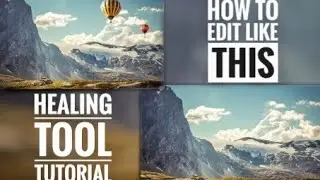 how to edit healing tool in SNAPSEED full tutorial