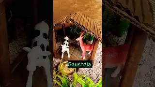 how to make diy cow shelter 🐄 #diy #musttry #cowshed #shortsvideo