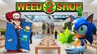 Growing and selling pretty flowers to celebrate the holiday! | Weed Shop 2