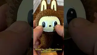 3D Printed Labubu with rotating eyes