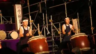 感動！奥州松明太鼓の演奏　松明あかし2014　須賀川市　00168