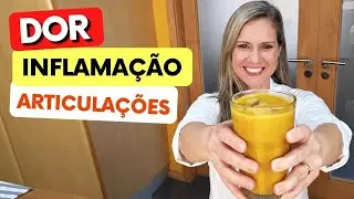 Suco para DORES, INFLAMA&Ccedil;&Atilde;O e ARTICULA&Ccedil;&Otilde;ES! F&aacute;cil, Barato, Gostoso e Saud&aacute;vel