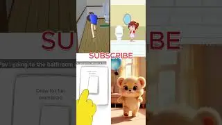This Cute Bear's Bathroom Adventure Will Surprise You!