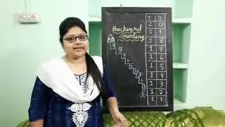 Maths: backward counting part 2 / UKG/ interesting tricks