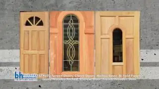 Builder's Hardware August & September Sale