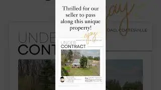 Unique property in Chester County- ✅under contract!! #homeiswherewelive #realestate #homestaging
