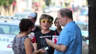 July 29, 2019 - Anonymous for the Voiceless Louisville Cube of Truth - Outreach (Unedited Video)