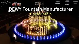Dry fountain suitable for use in a square#fountain #factoryproducts