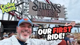 Siren’s Curse at Cedar Point – First Reactions & Full Review!